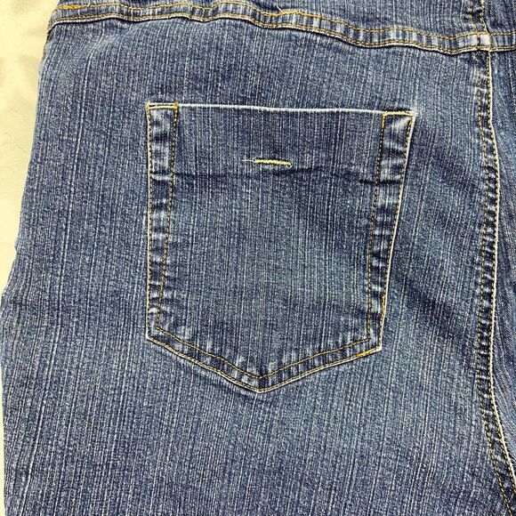 Style & Co Women's Straight Leg Crop Jeans Blue Medium Wash Denim Size 16‎ - Picture 16 of 16